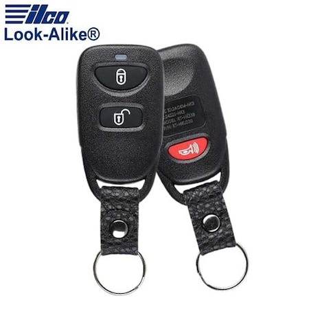 Ilco LAL RKE-HYUN-3B3 3 Button Hyundai Remote Keyless Entry (PINHA-T038) ILCO-AX00013520